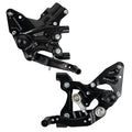 COMMANDES RECULÉES DUCATI PANIGALE V2 INVERSE SHIFT NOIR - Spider
