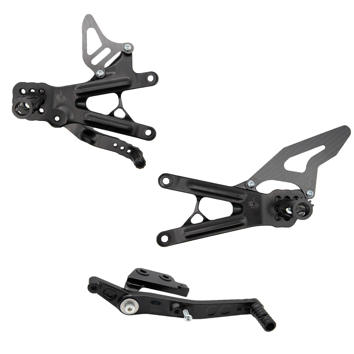 Rear set Yamaha R6 from 2017 - EVO - Spider