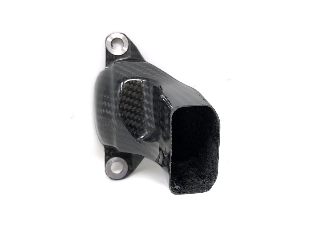 Système de refroidissement de frein avant pour Ducati Panigale V4 / V4S / V4R et Streetfighter V4/ V4S (2018/2025) (transparent brillant)