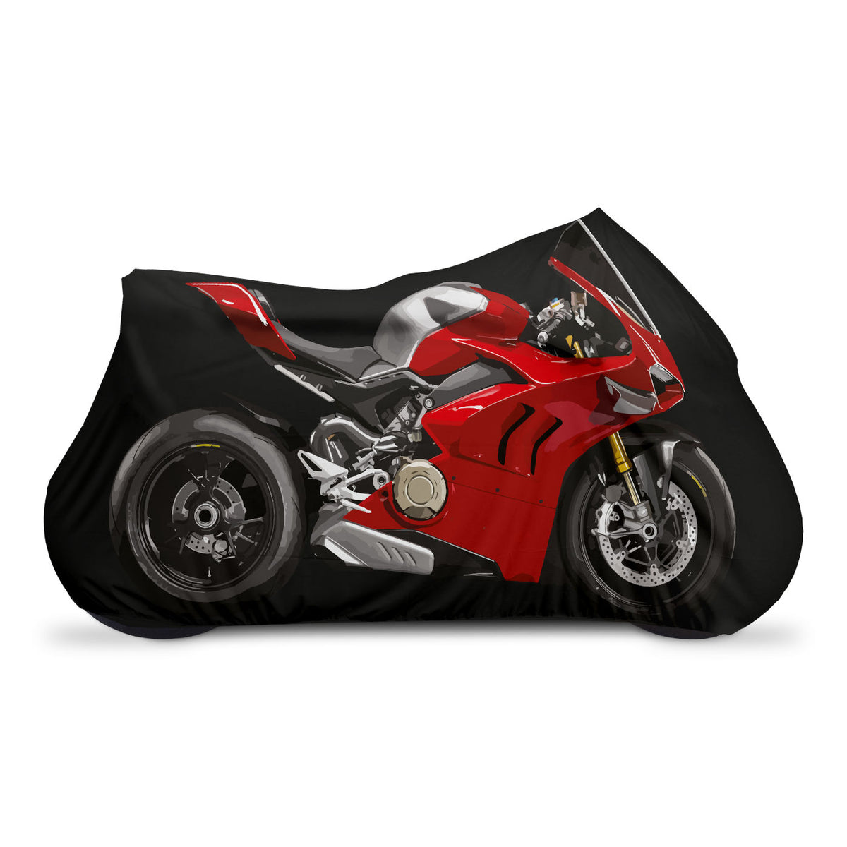 Bike cover with image