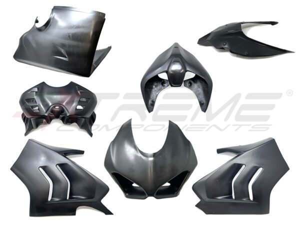 Complete fairings + rear tail and seat lower plate + airbox cover for Ducati Panigale V4R (2019/2021)