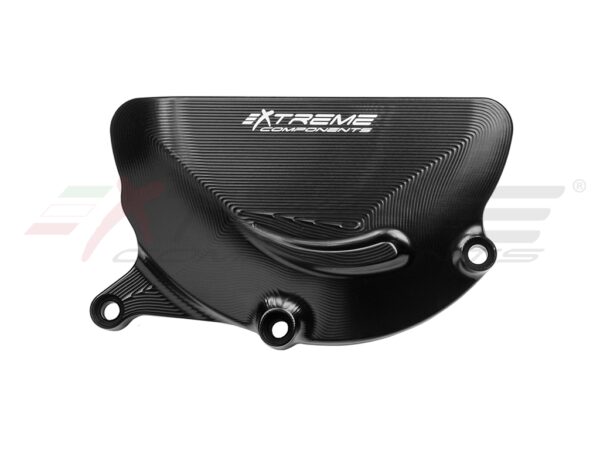 Engine protector in aluminium fully whole billet with 3d machining for Aprilia RSV4/ RF / 1100 Factory / Tuono V4 / Tuono V4 1100 Factory (2009/2024) (alternator)